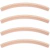4-pack Premium Wooden Card Holders | Holds Up to 20 Cards Hands-free | Curved Wood Playing Card Organizer for Adults, Kids, & Seniors | Board Game & Card Game Accessories for Little Hands & Arthritis view 2