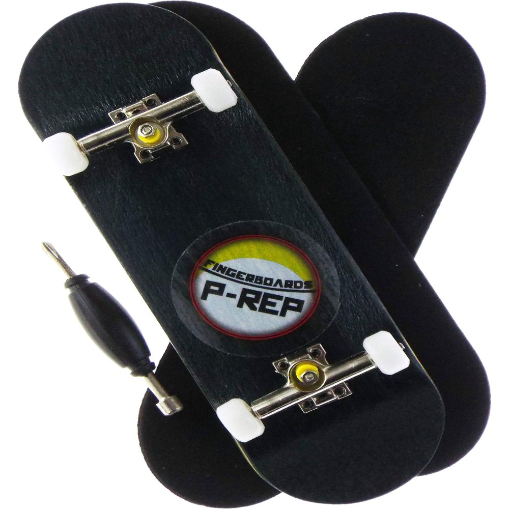 P-REP Starter Complete Wooden Fingerboard 30mm - Black