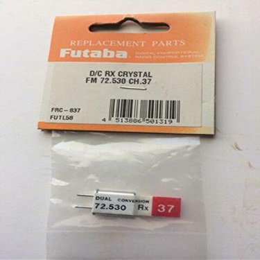 Futaba D/C RX Crystal FM 72.530 Ch 37 FRC-837