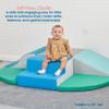 ECR4Kids SoftZone Little Me Wall Climb and Slide, Beginner Playset, Contemporary, 6-Piece view 3