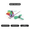 Smartivity Gear Propeller Flying Machine for 6+ Years Boys and Girls, STEM, Learning, Educational and Construction Activity Toy Gift (Multi-Color) view 3