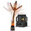 LookOurWay Air Dancers Wacky Waving Inflatable Tube Man - 7ft Tall Inflatable Dancing Man with Weather-Resitant Blower for Business Advertising - Mascot Character Animal Themed - Tiger view 1