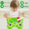 YEEBAY Whack A Frog Game with 2 Hammers, Toddler Early Developmental Learning Toy, Fun Birthday Gift for Kids Age 2+, Toys for 2 3 4 Year Old Boys Grils view 4