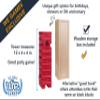 WE Games Wooden Block Stacking Party Game for Adults, Tumble Tower Wedding Guest Book Alternative, Tabletop Games, Includes Storage Case, 12 inches view 2
