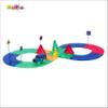 Mag Genius Ultimate Racing 55-Piece Magnet Set with 8 Bonus Road Signs and 2 Toy Figures view 1
