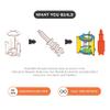 Smartivity Blast Off Space Rocket for 6+ Years Boys and Girls, STEM, Learning, Educational and Construction Activity Toy Gift (Multi-Color) (Space Rocket) view 2