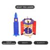 Smartivity Blast Off Space Rocket for 6+ Years Boys and Girls, STEM, Learning, Educational and Construction Activity Toy Gift (Multi-Color) (Space Rocket) view 3