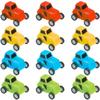 Fun Express - Pullback Tractors for Birthday - Toys - Vehicles - Cars & Boats & Racers - Birthday - 12 Pieces view 1