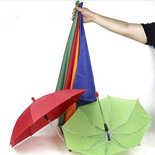 SUMAG Silks to 4 Umbrellas Magic Tricks 1 Set Scarves Magic Magician Stage Illusion Gimmick Prop Funny Mentalism Classic Toys