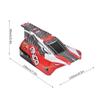 Dilwe RC Truck Body Shell, ABS RC Car 1/16 Scale Off Road Body Shell for REMO RC Upgrade Accessory, Replacement RC Car Body Shell Cover RC Parts RC Accessories(Red) view 4