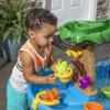 Step2 Tropical Rainforest Water Table, Kids Water and Sand Activity Sensory Playset, Summer Outdoor Toys, 13 Piece Water Toy Accessories, For Toddlers 1.5+ Years Old, Blue & Brown view 3