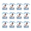 MEGA FAVORS Keepsake Figurine 12 pcs Baby Boy wearing Crown with Bottle | Awesome Decorations or Party Favors | for Pregnancy Announcements, Gender Reveals, Birthday and Special Celebrations view 3