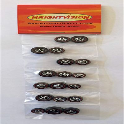 Brightvision Special Sampler Set - 18 Redline Wheels The Premier Reproductions