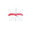 Aluminum Alloy Servo Triple Rudder Mount/Rudder Tray Set with 4.5in Double Arm view 3