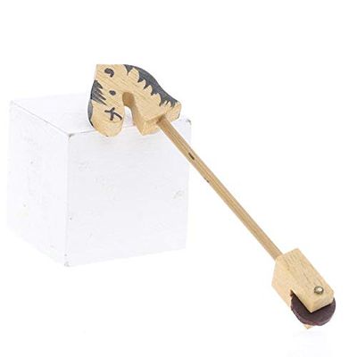 Factory Direct Craft Miniature Stick Pony Toy | 3 Pieces