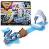 Monster Jam, Official Megalodon Mayhem Playset with Exclusive 1:64 Scale Megalodon Die-Cast Monster Truck view 1