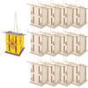 Fun Express Butterfly House Kits for Kids, Makes 12 - DIY Classroom Crafts Project and Learning Activities for Kids view 1