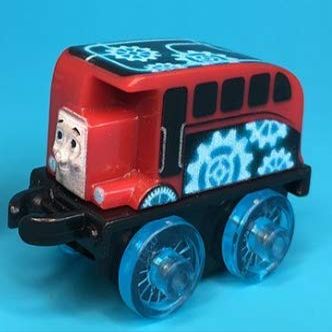 Minis - X-Ray Bertie Bus (4cm Engine) - (Bagged Collectable Train) #369