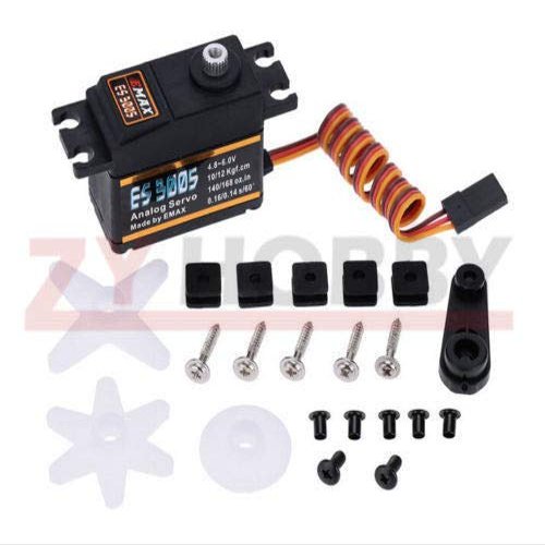EMAX ES3005 Metal Analog Servo 43g High Efficiency for RC Airplane 2pcs