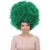 HalloweenPartyOnline Super Size Afro Wig Collection (Green) view 1