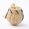 Factory Direct Craft Miniature Wicker Buri Pot | 6 Pieces view 1