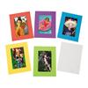 Bright Foam Picture Frames - Set of 12 - DIY Crafts for Kids and Fun Home Activities view 1