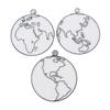 Fun Express Color Your Own Suncatchers - VBS Vacation Bible School Supplies/Decor - Earth Day DIY Crafts for Kids and Classroom Activities - Set of 24 view 1