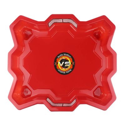 17Tek Bey Stadium Battle Arena Training Ground for Spinning-Top Toys Battle Game(Red)