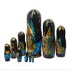 Golden Cockerel Authentic Russian Gold Fish Fairy Nesting Doll Collectible 10pc / 10" Matryoshka view 2