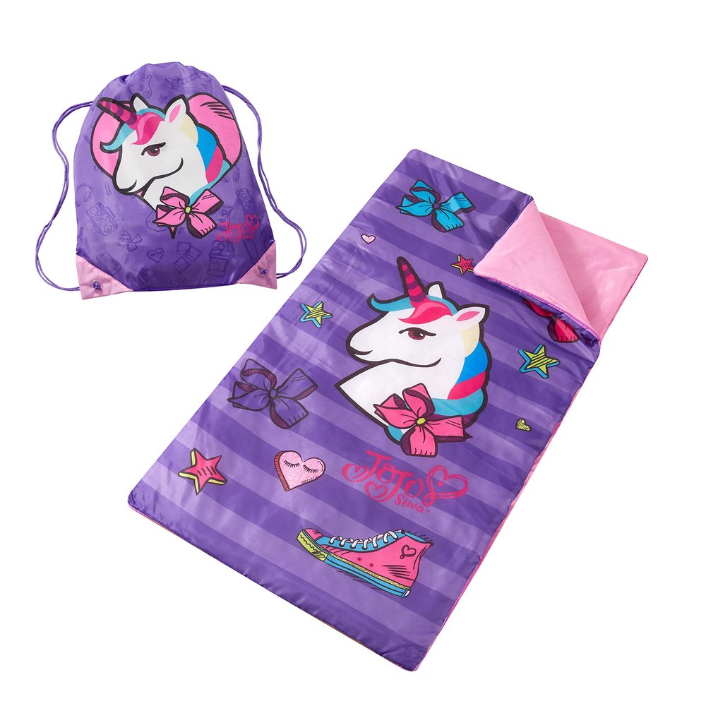 Jojo Siwa Rainbow Unicorn Themed Sling bag Slumber Set