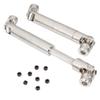 2PCS Stainless Steel Centre Drive Shaft CVD 110-155mm for 1/10 RC Crawler AXIAL SCX10 RC4WD Honcho Dingo D90 Redcat Gen7 /Pro HSP 94180 view 1