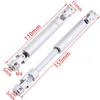 2PCS Stainless Steel Centre Drive Shaft CVD 110-155mm for 1/10 RC Crawler AXIAL SCX10 RC4WD Honcho Dingo D90 Redcat Gen7 /Pro HSP 94180 view 2