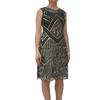 1920s Flapper Girl Look Themed Style Gown Costume Vintage Clothing Ladies Attire Light Gold view 3