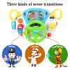 AMOSTING Pretend and Play Ride On Toys for Toddler Boys Girls Learning & Educational Baby Driver Toy Cars for Preschool Kids view 4