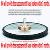 DjuiinoStar 4" Spinning Top Base (Rounded by Silicone), 30cm Focal Length (Double Concave), 100mm Large Gyroscope Station (Help to Prolong Your Average Spinning Time) DSTB-1005 view 2