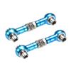 uxcell RC Front/Rear Steering Linkage Servo Link Pull Rod Turnbuckle 33mm 2PCS (Blue) view 1