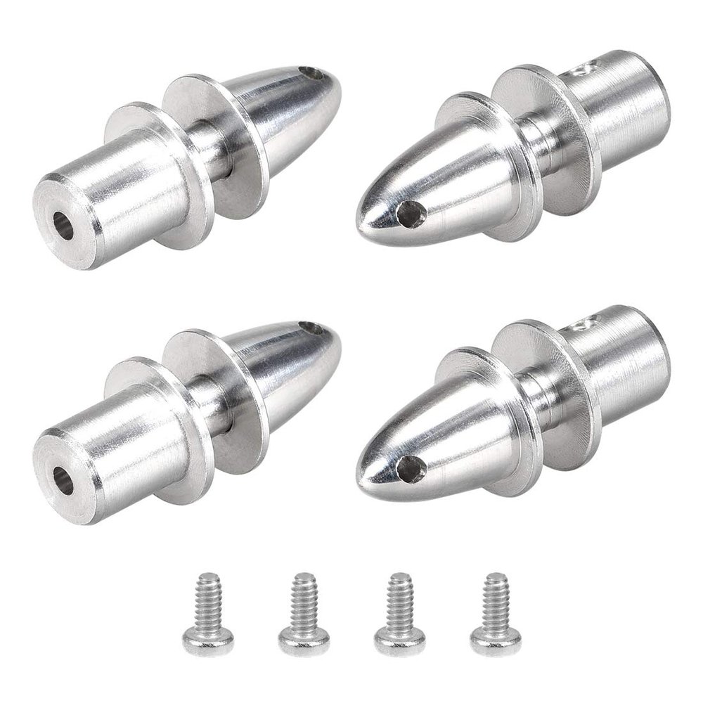 uxcell RC Plane Airplane Spinner 5mm Shaft Motor Propeller Adaptor Pack of 4 PCS (2.3mm)