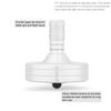 DjuiinoStar High Performance Spinning Top: Long Lasting (Best Record 11:39!), CNC Machined from Solid Stainless Steel, Great Time Killer, EDC Desktop Toy, for Serious Players view 4