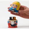 Authentic Russian Summer Whisker Surprise Cat Nesting Doll view 2
