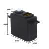 RGBZONE 4PCS S3003 Servo Motor Standard RC Servo High Speed for Smart Car Robot Boat RC Helicopter view 2