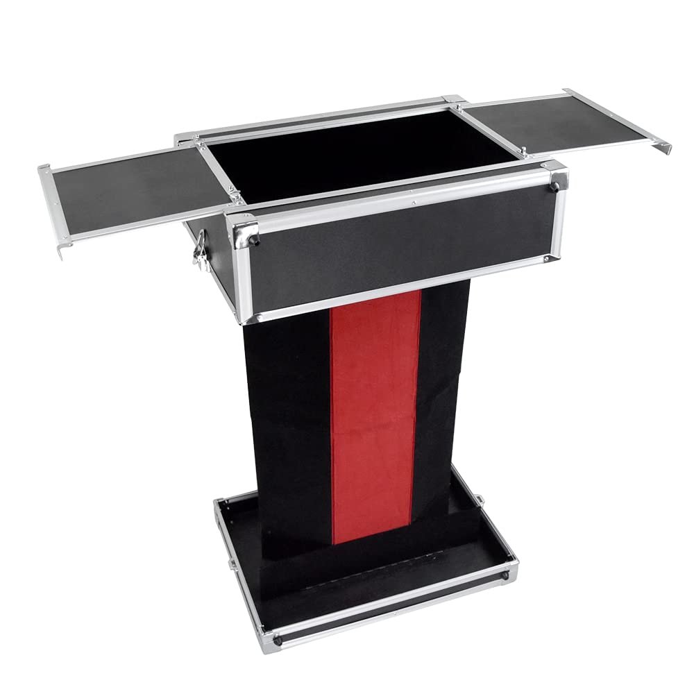 SUMAG Carrying Case & Fold-up Table Base Folding Table Magic Tricks Professional Magician Table Stage Illusions Gimmick Accessories