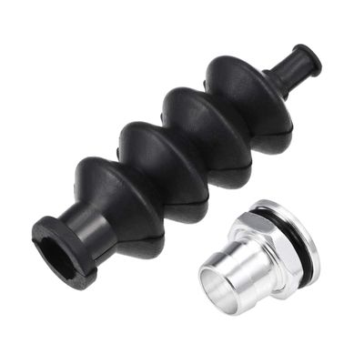 uxcell Waterproof Push Rod Rubber Seals, with Aluminum Mount, L50mm for RC Boat 2 Sets