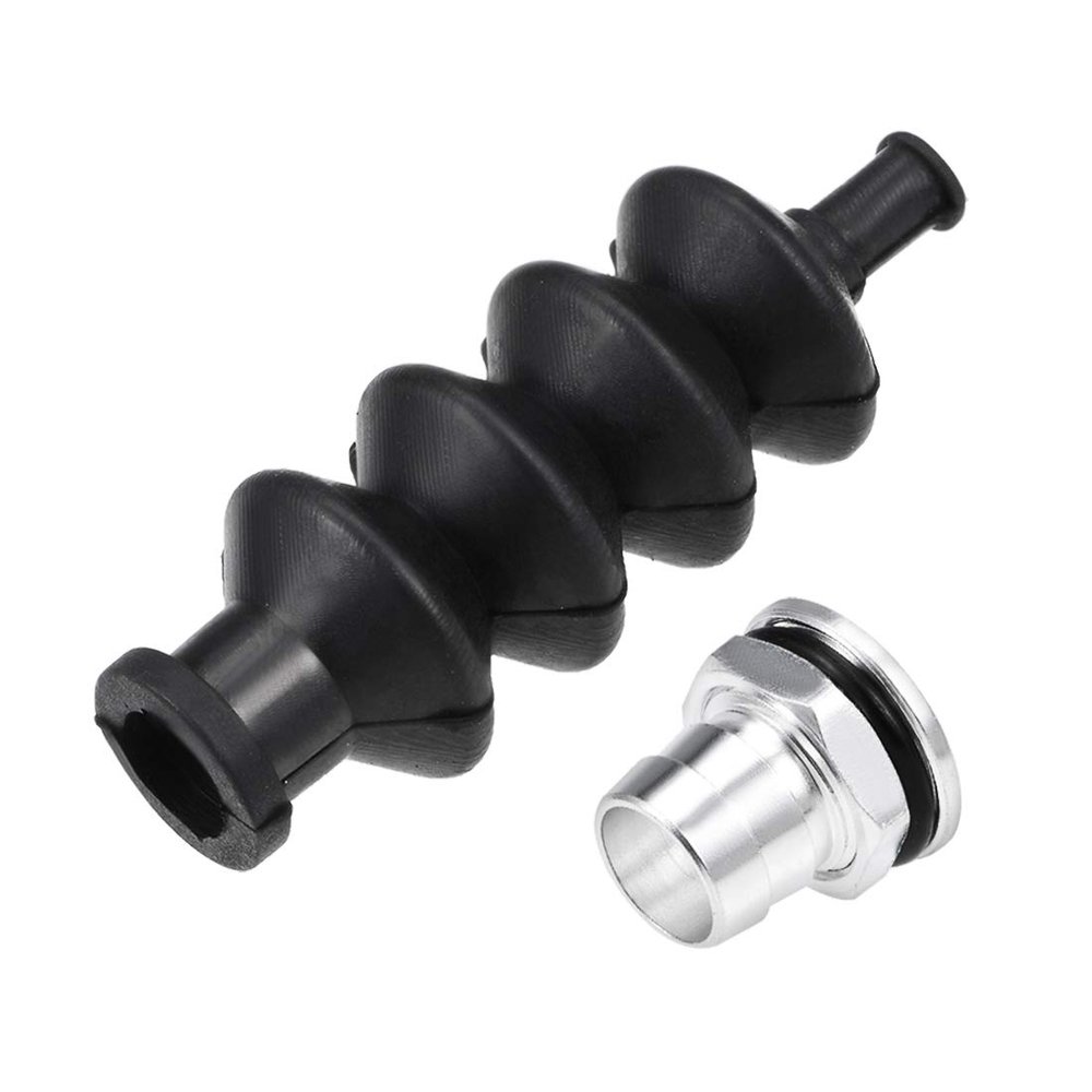 uxcell Waterproof Push Rod Rubber Seals, with Aluminum Mount, L50mm for RC Boat 2 Sets