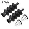 uxcell Waterproof Push Rod Rubber Seals, with Aluminum Mount, L50mm for RC Boat 2 Sets view 2
