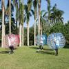 Inflatable Bumper Balls for Adults Teens 5 FT, Inflatable Bubble Soccer Ball for Adults, Human Hamster Ball, Zorb Ball 1 Pack Kocker Balls for Adult (Blue Dot) view 2