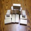 12 Piece Wood Block Set - Math and Motor Skill Development Blocks - Size 4 x 2 x 1 Inches view 2