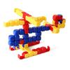 POPULAR PLAYTHINGS LinkaBlox Snap Together Building Set, Click Block Construction Toy, Stem Play, Gifts for Kids Ages 4 & Up  60 Pieces view 3