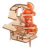 Marbleocity Triple Play 4-Bar Link  Build A Wood Marble Machine  Tinkineer STEM Kit  for Ages 9+ view 1