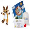 Make Your Own Stuffed Animal Mini 8 Inch Very Soft Reindeer Kit - No Sewing Required! view 1