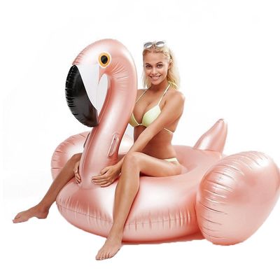 Xiangtat Giant Inflatable Flamingo Pool Float Summer Beach Swimming Pool Party Lounge Raft Decorations Toys for Adults (XXX-Large)